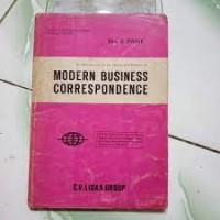 An Introduction To The Theory And Practice Of Modern Business Correspondence