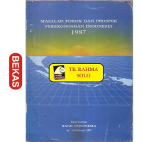 Masalah pokok dan prospek perekonomian indonesia