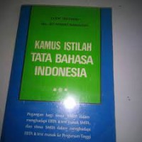 Kamus istilah tata bahasa indonesia