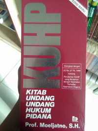 Kitab Undang-Undang Hukum Pidana