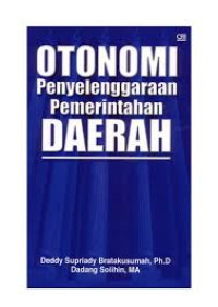 Otonomi Penyelenggaraan Pemerintahan Daerah