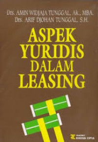 Aspek Yuridas Dalam Leasing