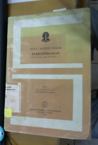 Buku Materi Pokok Perkoperasian