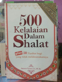 500 Kelalaian Dalam Shalat