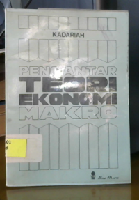 Pengantar Teori ekonomi Makro