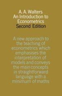 An Introduction to Econometrics