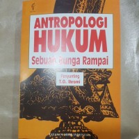 Antropologi Hukum : Sebuah Bunga Rampai