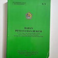 Bahan Penyuluhan Hukum