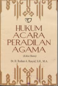 Hukum Acara Peradilan Agama