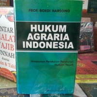 Hukum Agraria Indonesia