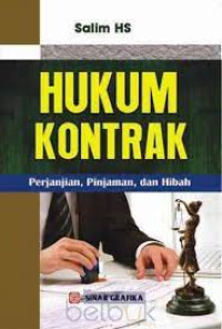 Hukum Kontrak : Perjanjian, Pinjaman, dan Hibah