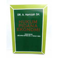 Hukum Pidana Ekonomi