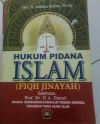 Hukum Pidana Islam (Fiqih Jinayah)