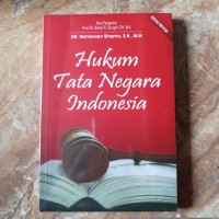 Hukum Tata Negara Indonesia