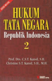 Hukum Tata Negara Republik Indonesia 2