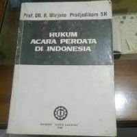 Hukum acara perdata di indonesia