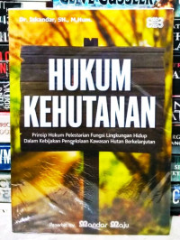 Hukum kehutanan