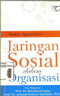 Jaringan Sosial Dalam Organisasi