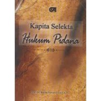 Kapita Selekta Hukum Pidana