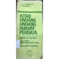 Kitab Undang-Undang Hukum Perdata