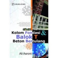 Kolom Fondasi dan Balok T Beton Bertulang