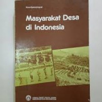 Masyarakat Desa Di Indonesia