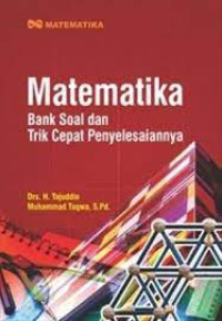 Matematika Bank Soal dan Trik Cepat Penyelesaiannya