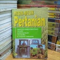 Mesin-Mesin Pertanian