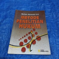 Metode Penelitian Hukum