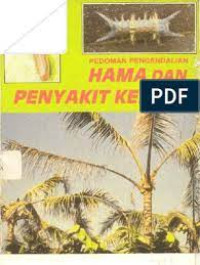 Pedoman Pengedalian Hama dan Penyakit Kelapa