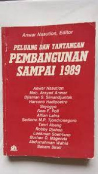 Peluang dan Tantangan Pembangunan Sampai 1989