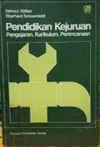 Pendidikan Kejuruan : Pengajaran, Kurikulum, Perencanaan