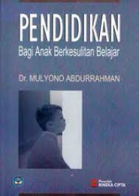 Pendidikan bagi Anak Berkesulitan Belajar