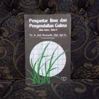 Pengantar Ilmu Dan Pengendalian Gulma