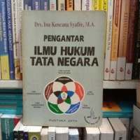 Pengantar Ilmu Hukum Tata Negara