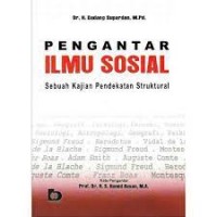 Pengantar Ilmu Sosial: Sebuah Kajian Pendekatan Struktural