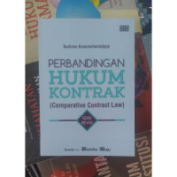 Perbandingan Hukum Kontrak (Comparative Contract Law)