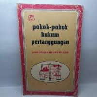 Pokok-Pokok Hukum Pertanggungan