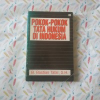 Pokok-Pokok Tata Hukum Di Indonesia