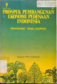 Prospek Pembangunan Ekonomi  Pedesaan Indonesia