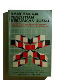 Rancangan Penelitian Kebijakan Sosial