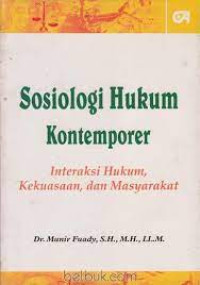 Sosiologi Hukum Kontemporer