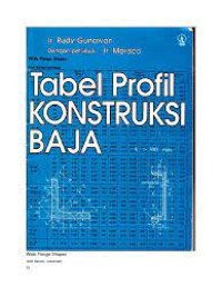 Tabel Profil Konstruksi Baja