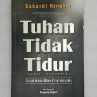 Tuhan Tidak Tidur