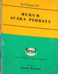 HUKUM ACARA PERDATA