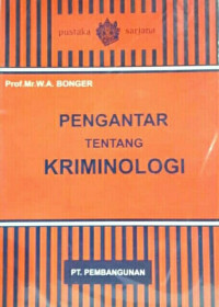 pengantar tentang kriminologi