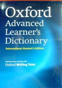 Oxford advanced learners dictionary: international students edition