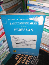 pedoman bangunan pengairan dan pedesaan