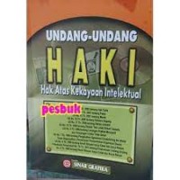 Undang-Undang HAKI Hak Asasi Kekayaan Intelektual