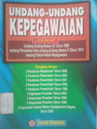 Undang-Undang Kepegawaian